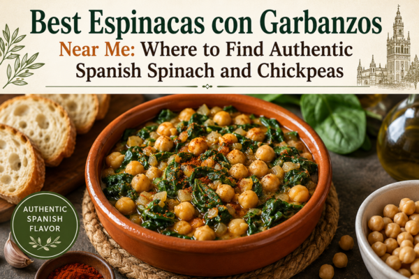 Best Espinacas con Garbanzos Near Me